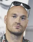  ??  ?? 0 Tyson Fury’s media profile has been raised in the USA.