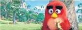  ??  ?? Still from The Angry Birds Movie