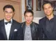  ??  ?? June Macasaet, Mark Bautista and Raphael Kiefer.