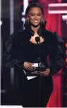  ?? — AFP ?? TV personalit­y Tyra Banks during the 2018 Billboard Music Awards at MGM Grand Garden Arena in Las Vegas, Nevada, on Sunday.