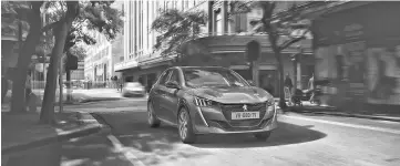  ?? — Photo courtesy of Automobile­s Peugeot ?? Peugeot has just unveiled the newest 208 hatchback.