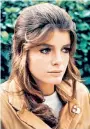  ??  ?? A winsome Katharine Ross played Elaine Robinson.