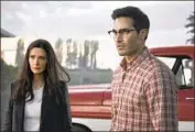  ?? Dean Buscher The CW ?? “SUPERMAN & LOIS” is the latest TV take, with Bitsie Tulloch and Tyler Hoechlin in the title roles.