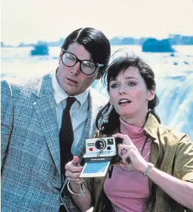  ?? THE ASSOCIATED PRESS FILE PHOTO ?? Christophe­r Reeve,and Margot Kidder in a scene from 1981’s “Superman II.” When gearing up to ask for a raise, think of yourself as Clark Kent transformi­ng into Superman, Thie Convery suggests.