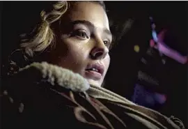  ?? Jen Raoult Ver t i cal Enter t ai nment ?? CHLOË GRACE MORETZ plays a WWII pilot whose classif ied mission pits her against an evil presence and insulting airmen in “Shadow in the Cloud.”