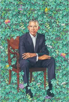  ?? KEHINDE WILEY / NATIONAL PORTRAIT GALLERY VIA THE ASSOCIATED PRESS ??