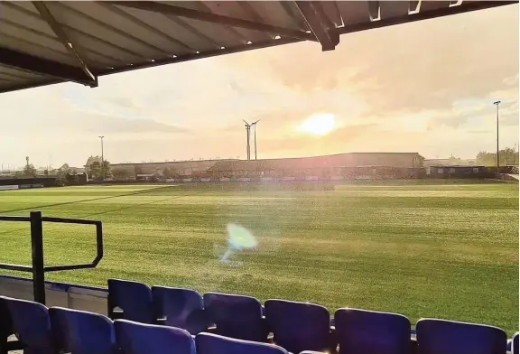  ?? Connor O’Neill ?? ● Bootle FC’s Berry Street Garage stadium, formerly New Bucks Park