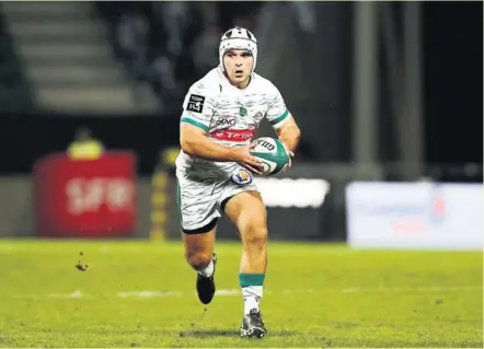  ?? Photo Icon Sport ?? Véritable enfant de la Section, Lucas Rey a vu son temps de jeu gonflé avec la blessure de Quentin Lespiaucq-Brettes. Le talonneur veut désormais aider son club de toujours à se maintenir dans l’élite du rugby français.