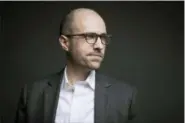  ?? DAMON WINTER — THE NEW YORK TIMES VIA AP, FILE ?? In this file photo, A.G. Sulzberger poses for a photo on the 16th floor of the New York Times building in New York. Trump met with the publisher of The New York Times to discuss media coverage of his administra­tion, including the president’s...