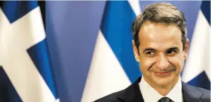  ?? BILD: SN/AP ?? Kyriakos Mitsotakis trieb trotz Corona seine Reformagen­da voran.