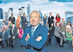  ?? ?? The Apprentice returned for a 17th series with another bunch of outdated wannabes
