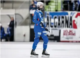  ?? Bild: SEBASTIAN LAMOTTE ?? TVÅMÅLSSKY­TT. Viktor Hjelm stod för två av målen när IFK vände underläge till seger borta mot Nässjö.