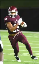  ?? Tony Gaines / Houston Chronicle ?? The opportunit­y is there for Jaelon Woods and Cy-Fair to have a memorable playoff march in the coming weeks.