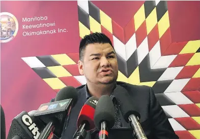  ?? KELLY MALONE / THE CANADIAN PRESS ?? Without a full understand­ing of issues around racism and violence on hydro projects, First Nation Chief Leroy Constant said Indigenous people will continue to be victimized.