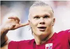  ?? ?? 75 Millionen: Erling Haaland.