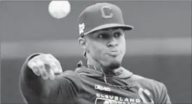  ?? TONY DEJAK/AP ?? Indians shortstop Francisco Lindor says he won’t take his health for granted anymore.