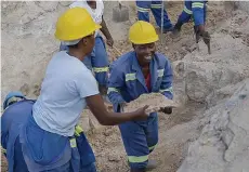  ?? ?? Women have managed to penetrate the previously male-dominated mining sector