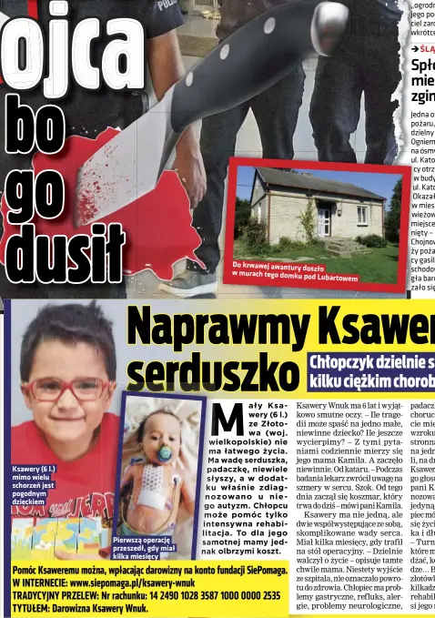  ??  ?? Do krwawej awantury doszło w murach tego domku pod Lubartowem