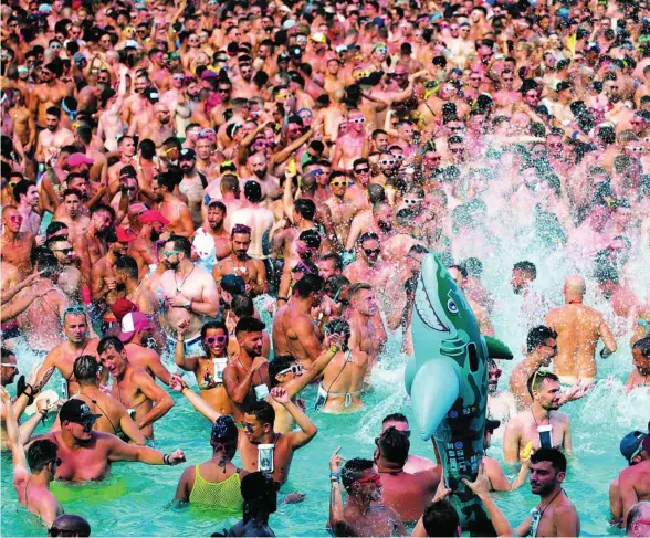  ?? ?? Water Park Day, uno de los eventos gays más importante­s del verano