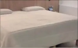  ??  ?? La cama de Marcos Llorente.