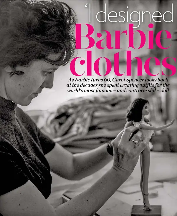 In 1963, she left Minneapolis for Mattel. She designed Barbie clothes for  35 years