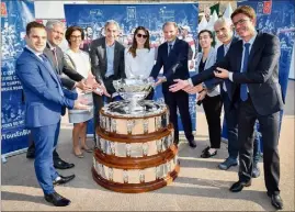  ??  ?? Le lien entre grands événements et entreprise­s était tout trouvé puisque ce petit-déjeuner du Club de l’éco Monaco-Matin s’est déroulé lors du Rolex Monte-Carlo Masters.