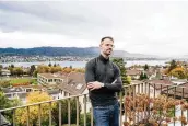  ?? NYT ?? Philip Skiba at his rental home Oct. 31 in Zollikon, Switzerlan­d. “I think owning property is programmed into people’s DNA,” Skiba said. “But renting right now is the only option if you want to live in urban Switzerlan­d.”