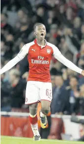  ??  ?? Arsenal’s Eddie Nketiah.