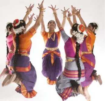  ??  ?? The Menaka Thakkar company is part of the six-day dance festival now on at the Harbourfro­nt.