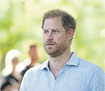  ?? ?? The Duke of Sussex was last seen alongside the royal family at the King’s coronation in May