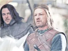  ??  ?? Sean Bean, who played key figure Ned Stark in the show’s first season, will be seen in the ‘Game of Thrones’ reunion special along with other cast members. — Courtesy of HBO