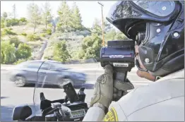  ?? Signal file photo ?? Changes to certain city speed limits have been recommende­d via a state-required study. Without it, speeding violations issued by the Sheriff’s Department cannot be approved and deputies could no longer use radar and laser enforcemen­t.