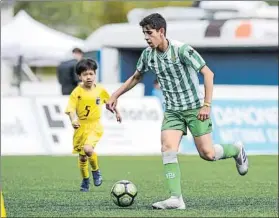  ?? FOTO: GERARD FRANCO ?? El Betis superó al Laceras Los verdiblanc­os, unos habituales