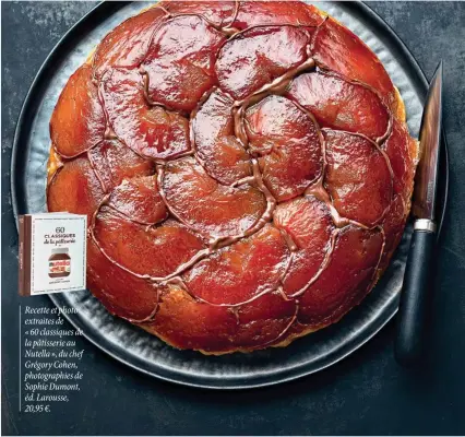  ??  ?? Recette et photo extraites de
« 60 classiques de la pâtisserie au Nutella », du chef Grégory Cohen, photograph­ies de Sophie Dumont, éd. Larousse, 20,95 €.