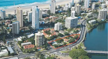  ??  ?? The Surfers Paradise bounded by River Terrace, Enderley Avenue and Remembranc­e Drive.