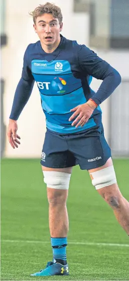  ?? Picture: SNS Group. ?? Jamie Ritchie: will win his third cap after appearance­s against Canada and Argentina.