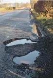  ?? 50_c51pothole­01 ?? The council says ongoing investment has seen continuing improvemen­t in Argyll’s roads.