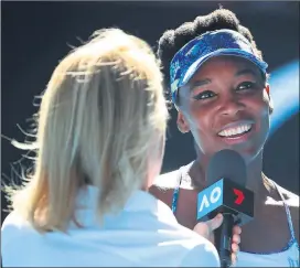  ??  ?? SISTER ACT: Venus will go head to head with Serena for the 28th time.