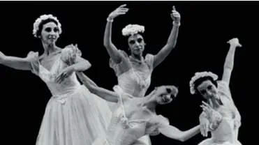  ??  ?? Las Cuatro Joyas del Ballet Nacional de Cuba.