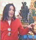  ??  ?? Michael Jackson goes on a shopping spree in a segment from “Living With Michael Jackson,” which first aired in the United States on Feb. 6, 2003.