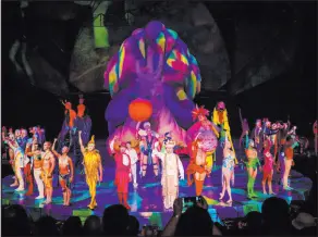  ?? Cirque du Soleil ?? “Mystere,” one of Cirque du Soleil’s first two shows to come back after COVID-19, is selling at about twice its pre-shutdown rate.