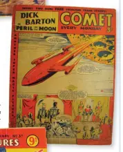  ??  ?? RIGHT Comet Comic starring
Dick Barton.
LEFT
Space Commando.