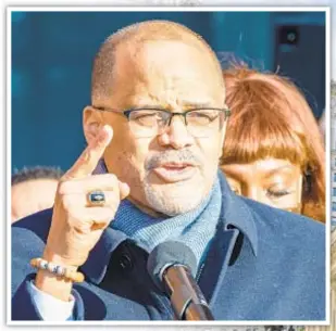  ?? ?? New York City Schools Chancellor David Banks outraged many community members by forcing all school superinden­dents to reapply for their jobs.