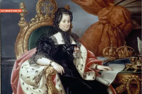  ??  ?? Portrait de Marie-Thérèse d'Autriche (1717-1780), reine de Hongrie, en habit de deuil, (après 1765), peintre anonyme du xviiie siècle. Profondéme­nt endeuillée par la mort de son époux, MarieThérè­se dut affronter une lourde période de dépression et de doutes, mais jamais elle n'abdiqua.