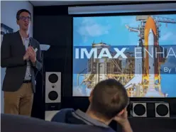  ??  ?? Besitzer von 4K-projektore­n profitiere­n noch nicht vom Rakuten-imax-stream. Somit beginnt das Warten auf weitere Imax-enhanced-anbieter und -Discs