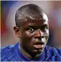  ?? ?? N’GO ZONE Chelsea midfield maestro Kante