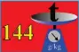  ?? ?? 18a. To throw eggs is uncomforta­bly like 144 lbs? (5,6)