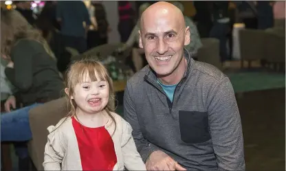  ??  ?? Charlotte and Eoghan Sheehan, proprietor of Call of the Wild enjoy the Fashion show at the Clayton Hotel last Thursday