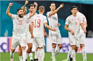  ??  ?? SEMIFINALS: Spain have lost just two of their last 14 meetings against Italy and they still remember their quarterfin­al win against Italy on the way to the 2008 European Championsh­ip title.