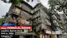  ?? ?? PANNALAL NAGAR Name: Location: Borivali (East) Built in: 1960s Category: C1